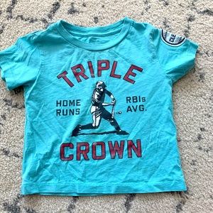 PEEK triple crown t shirt size 18/24 months GUC
